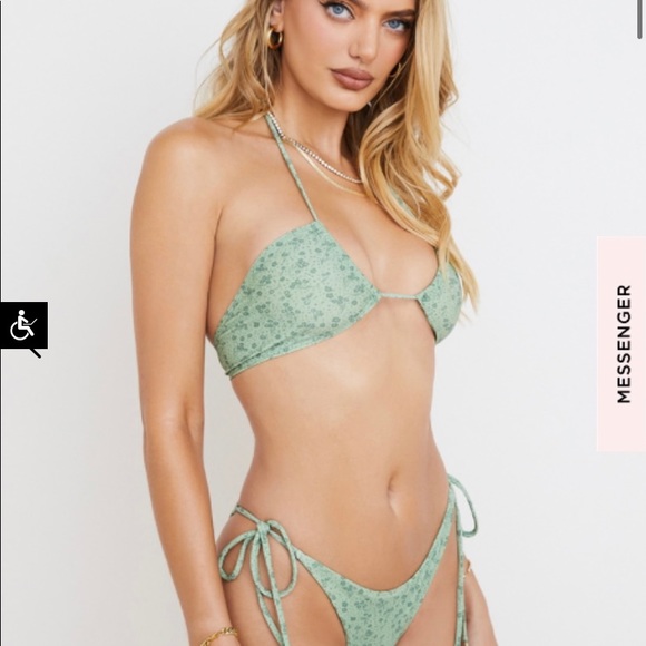 House of CB Lira reverse triangle bikini set - Picture 7 of 11